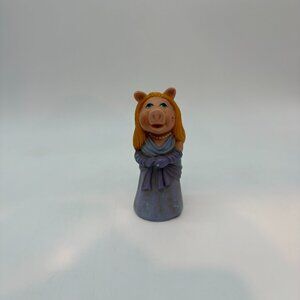 Vintage Jim Henson The Muppets Miss Piggy Figurine Toy